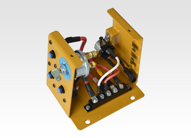 Electric box for construction machinery