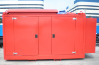 Large silent generator shell