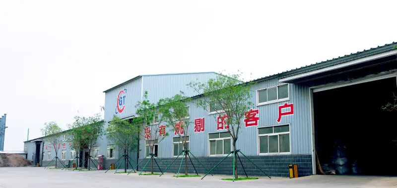 Outside view of the factory area