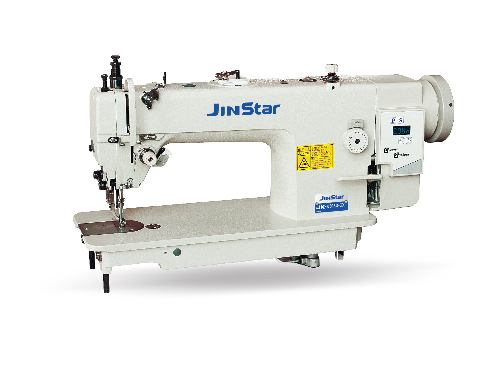 JINSTAR JK-0303 COMPUTRIED LOCKSTITCH SEWING MACHINE(walking foot)