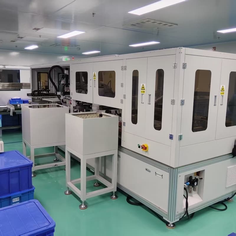 压力泵针筒粘接自动组装机