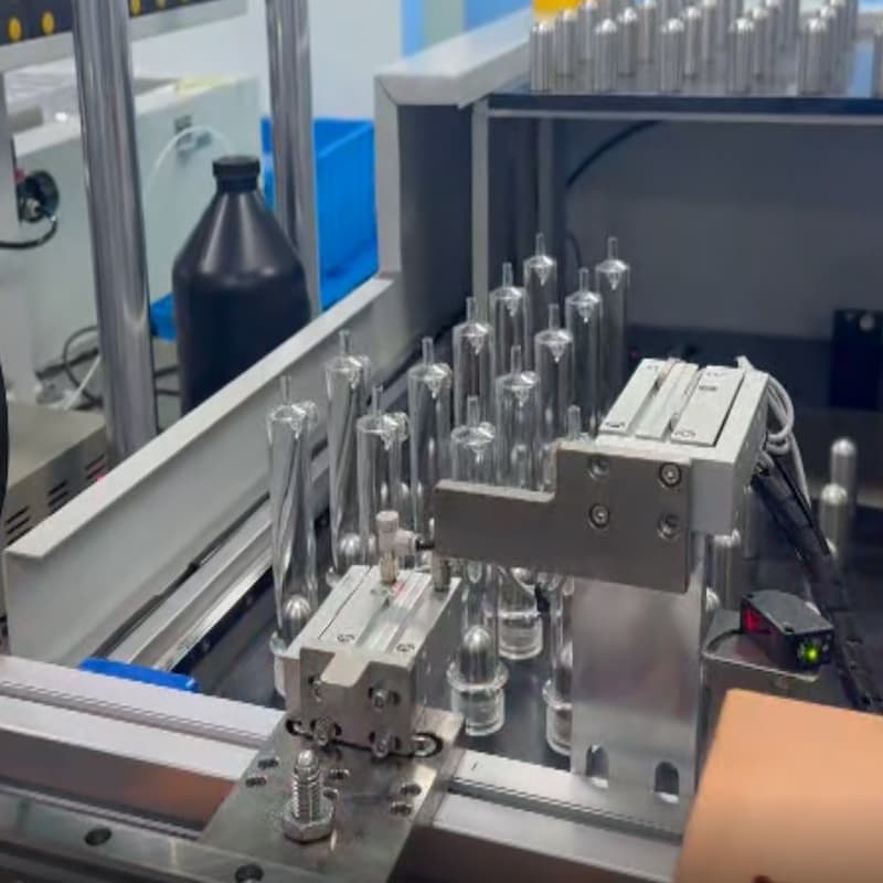 压力泵针筒粘接自动组装机