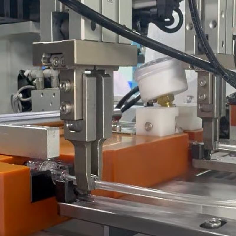 压力泵针筒粘接自动组装机