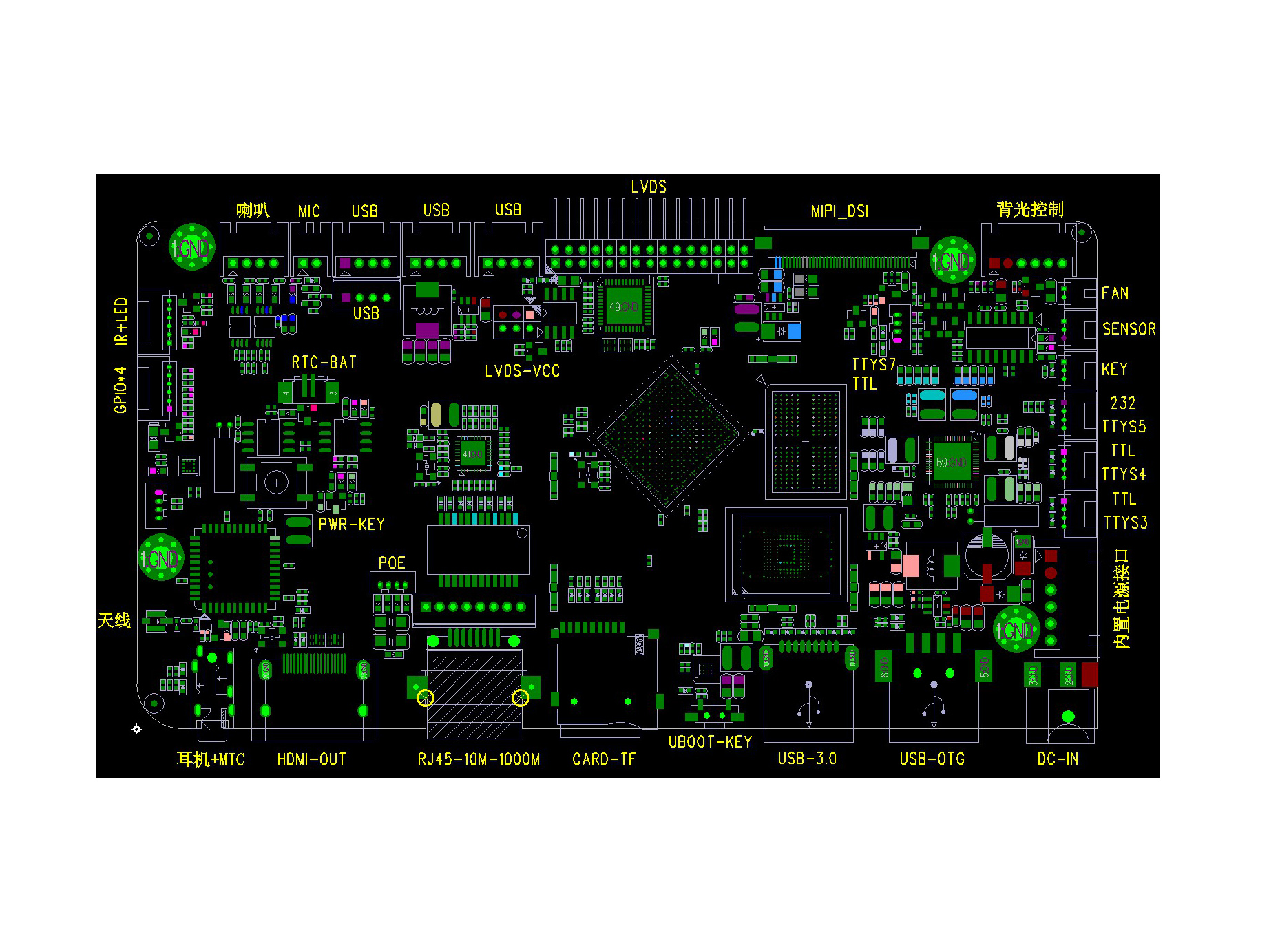 YF-023D 主板
