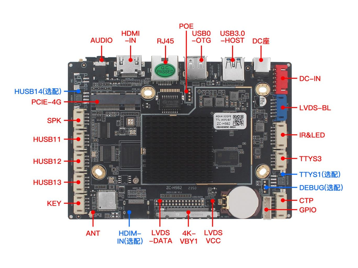 ZC-H982 主板