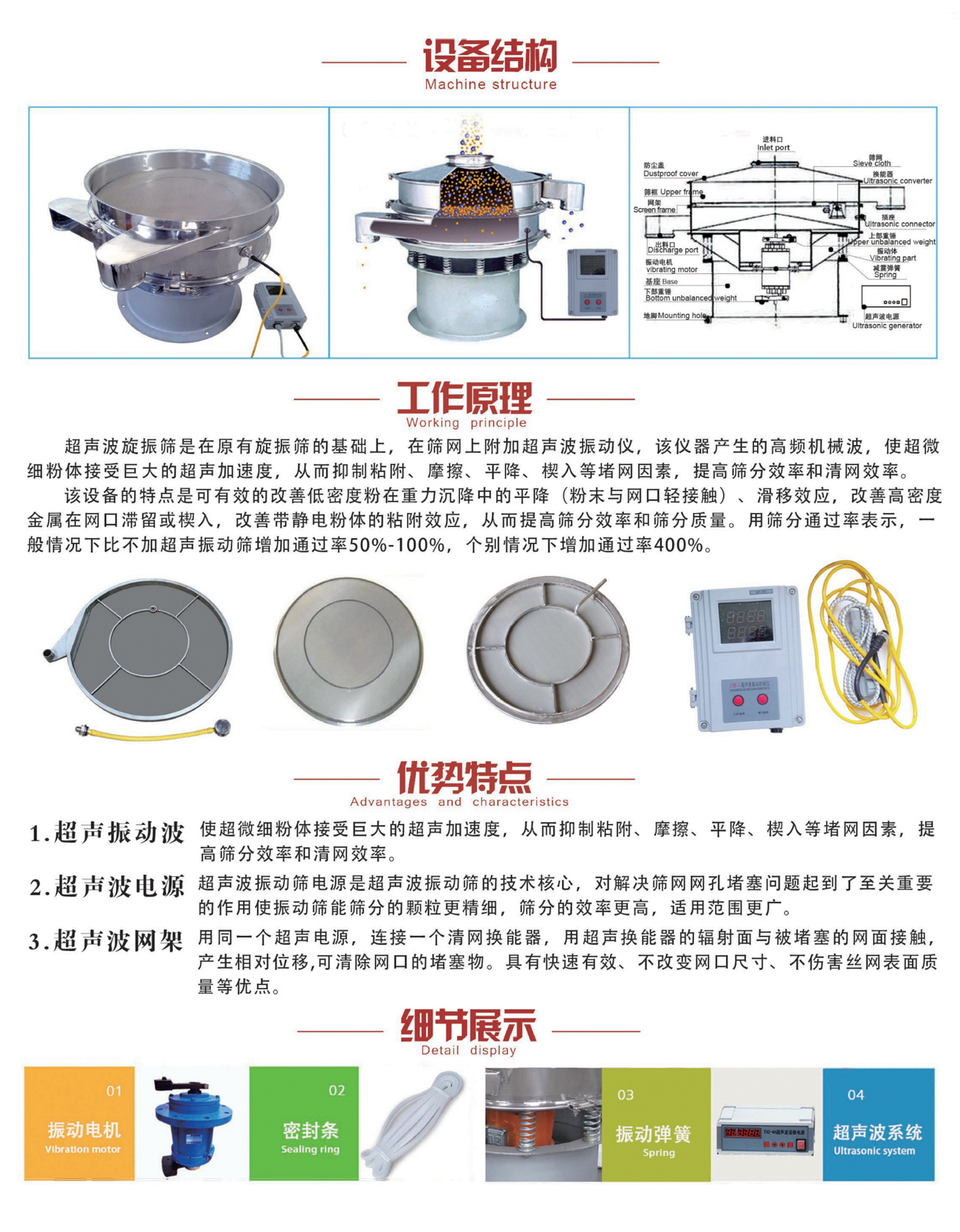 超声波旋振筛详情2