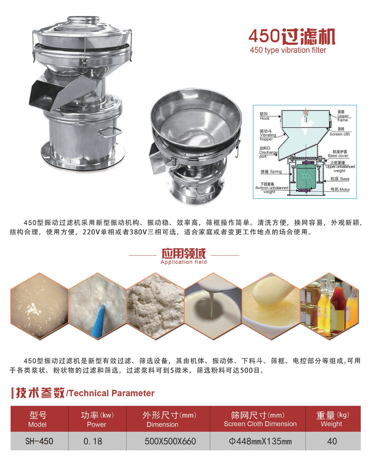 450过滤机详情