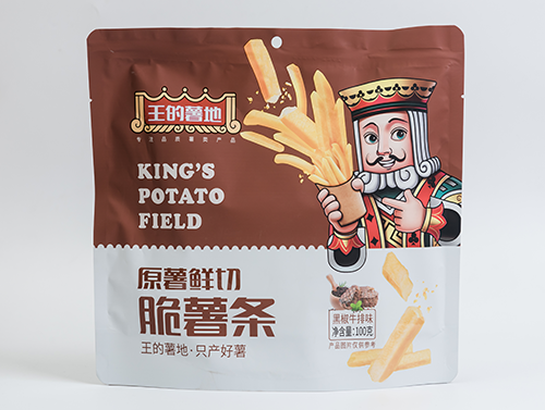 100g black pepper chips