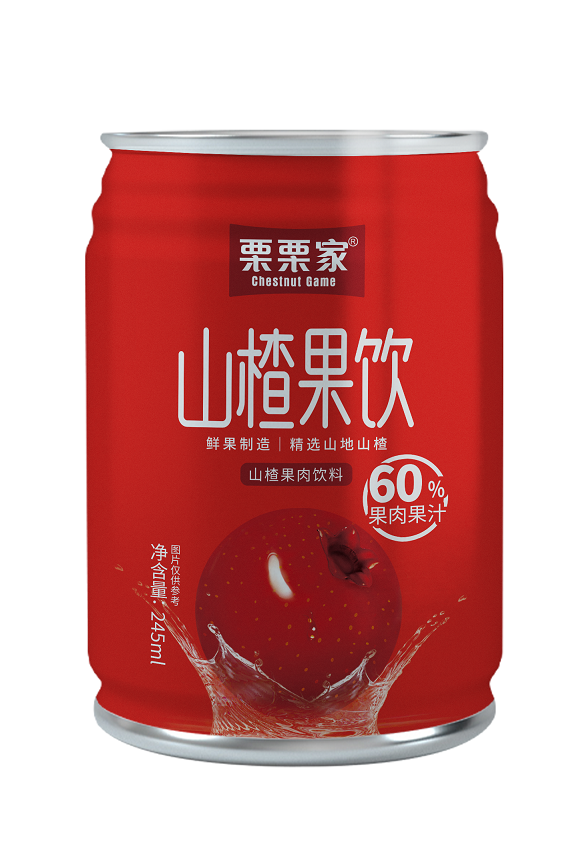 山楂汁 245ml 矮罐
