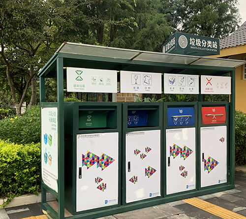 垃圾分类亭