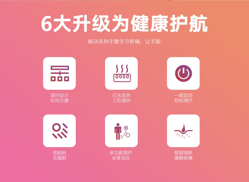 LED红光理疗手腕带图片2
