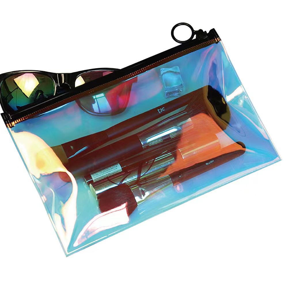 Custom Plastic bags clothing EVA zipper packing bag frosted zip bag plastic for Garments