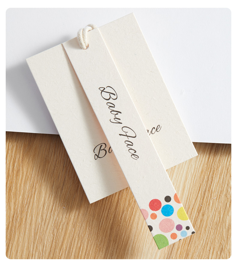 吊牌定制专用纸张生产 免费设计 男女服装标签定制Special Paper for Custom Hang Tags, Free Design, Custom Labels for Men & Women Apparel