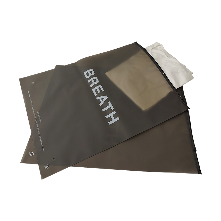 黑色 CPE 滑块拉链磨砂塑料袋 珠宝饰品专用 可定制印刷 LOGOBlack CPE Matte Plastic Zipper Bag with Slider Lock, Custom Printed Logo Pouch for Jewelry