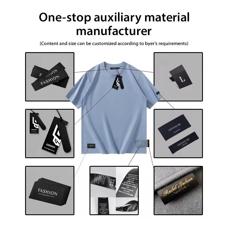 吊牌定制专用纸张生产 免费设计 男女服装标签定制Special Paper for Custom Hang Tags, Free Design, Custom Labels for Men & Women Apparel