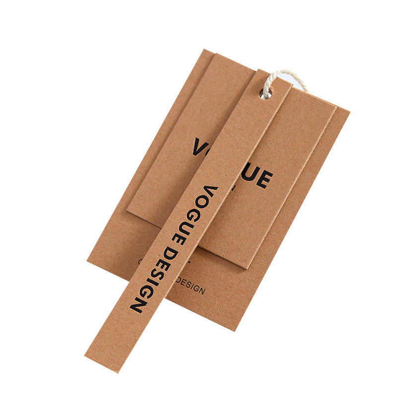 吊牌定制专用纸张生产 免费设计 男女服装标签定制Special Paper for Custom Hang Tags, Free Design, Custom Labels for Men & Women Apparel