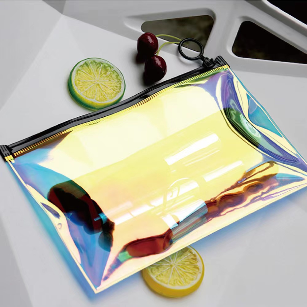 Custom Plastic bags clothing EVA zipper packing bag frosted zip bag plastic for Garments