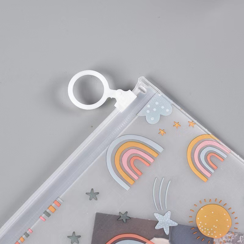 Custom Printing EVA Frosted Transparent Plastic clothing bags Zip Lock Packaging Zipper Garment bags