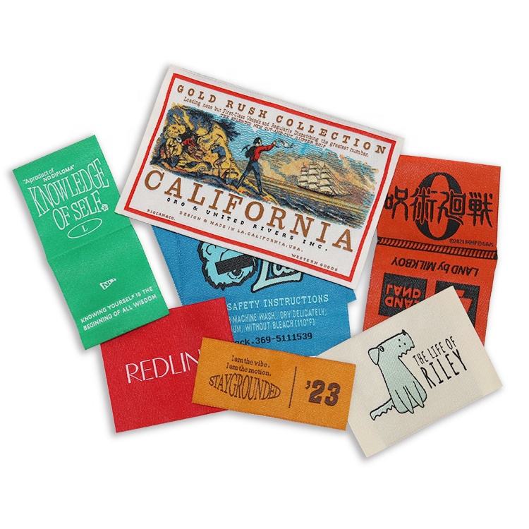 定制环保纸质吊牌，服装吊牌印刷标签Custom Eco-friendly Paper Hang Tags, Printed Labels Wholesale