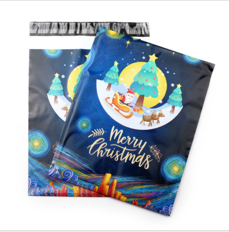 定制印刷可回收服装快递塑料袋（服装邮寄袋）Custom Printed Recyclable Plastic Apparel Mailing Bags