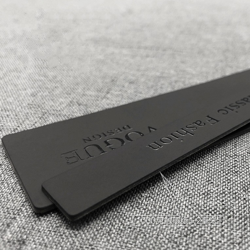 Custom Eco-friendly special cardboard swing tags luxury garment logo paper tag Brand name jeans thic