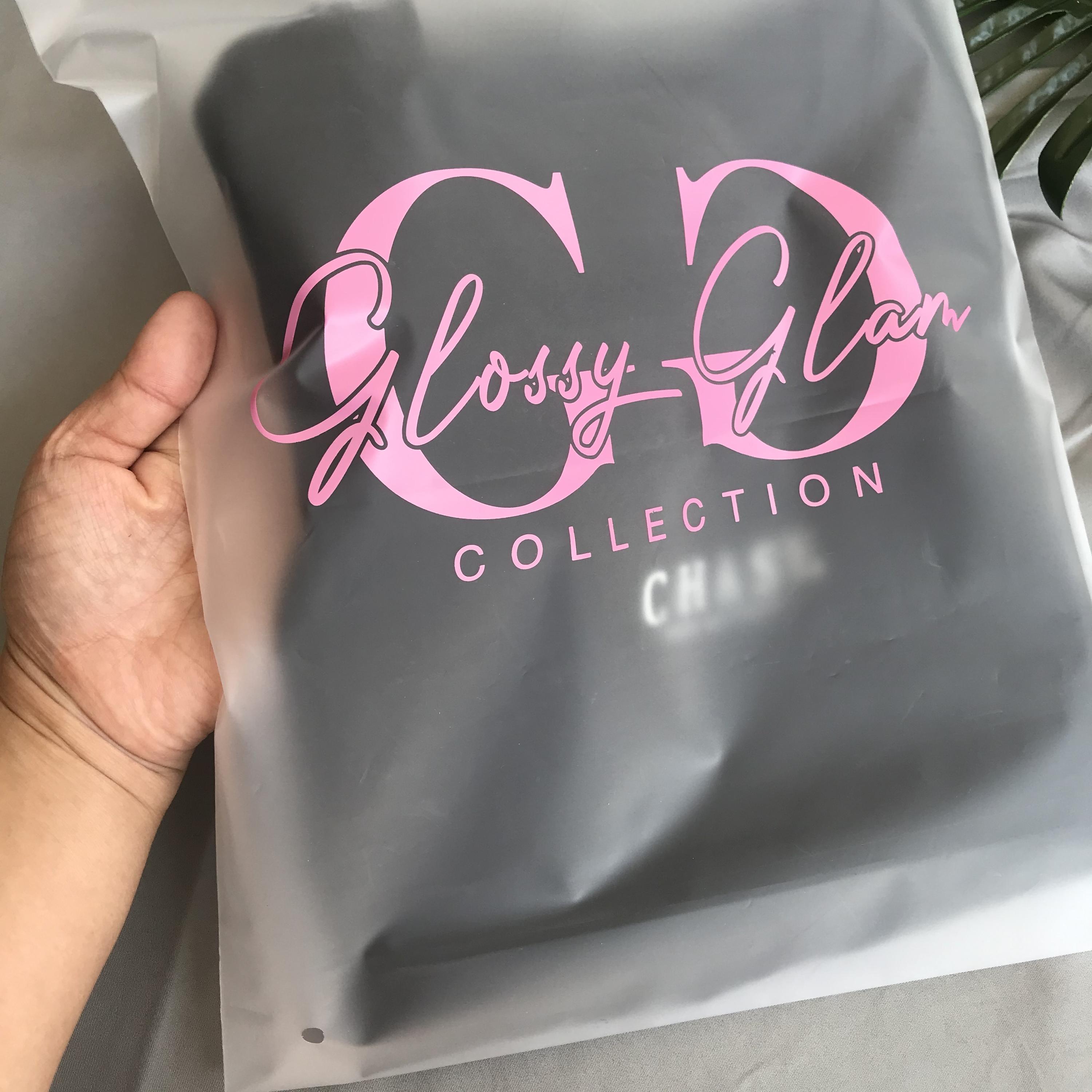 定制哑光磨砂塑料拉链袋｜带 LOGO T 恤泳装服装拉链袋Custom Matte / Frosted Plastic Zipper Bags, Zipper Lock Garment Bags With Logo for T-shirts & Swimwear