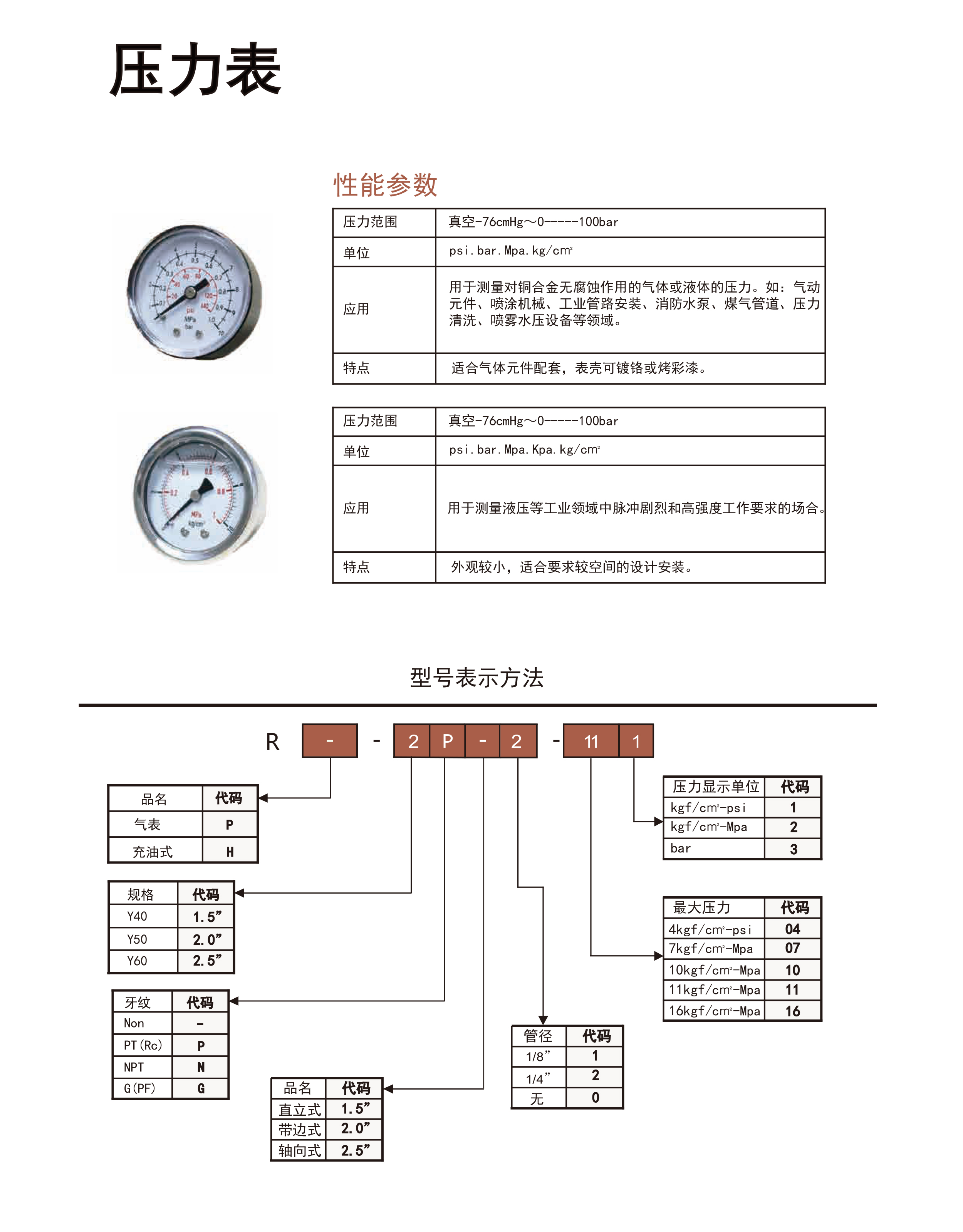 压力表-1