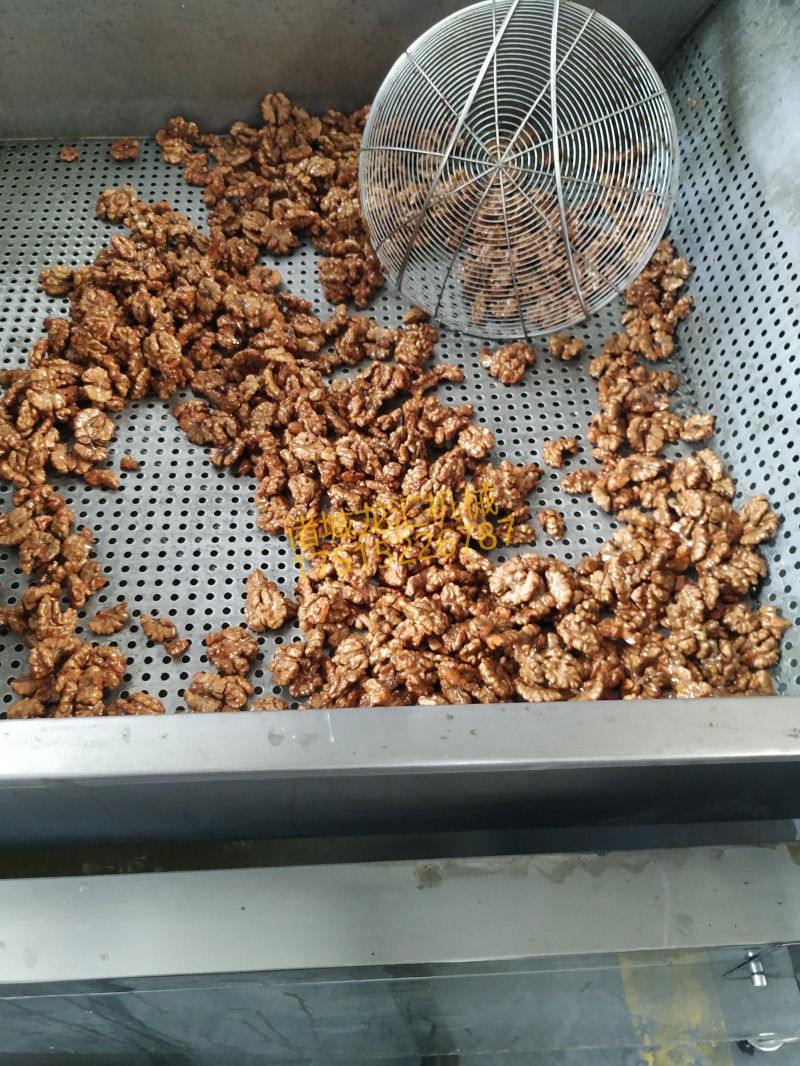 琥珀核桃全自动油炸锅 电加热燃气果蔬干 花生米 香蕉片油炸机