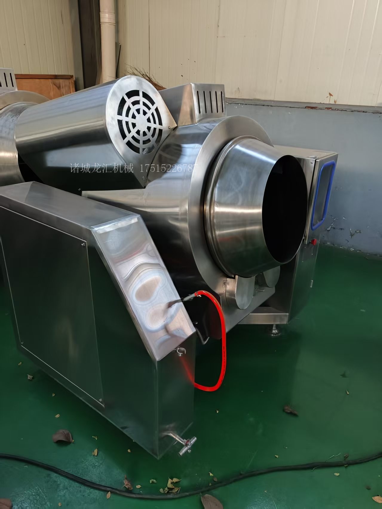 大型肉松炒制机 蛋炒饭电磁燃气旋转滚筒炒菜机