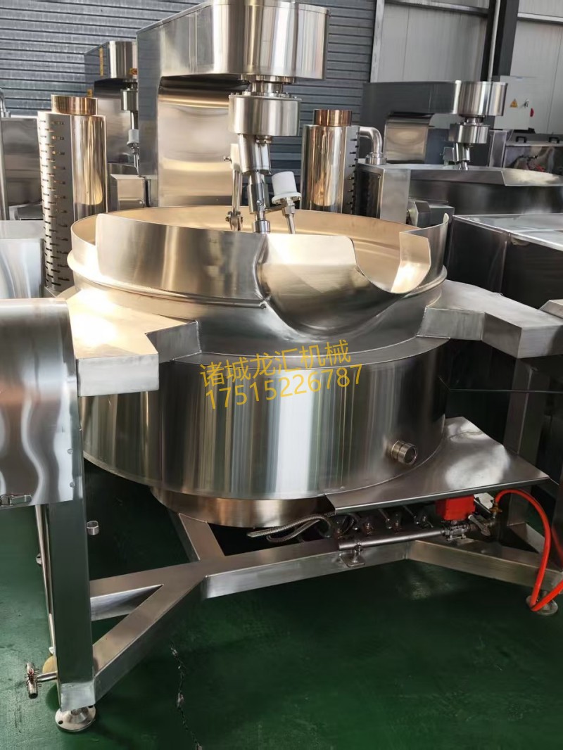 燃气高位出料行星炒锅
