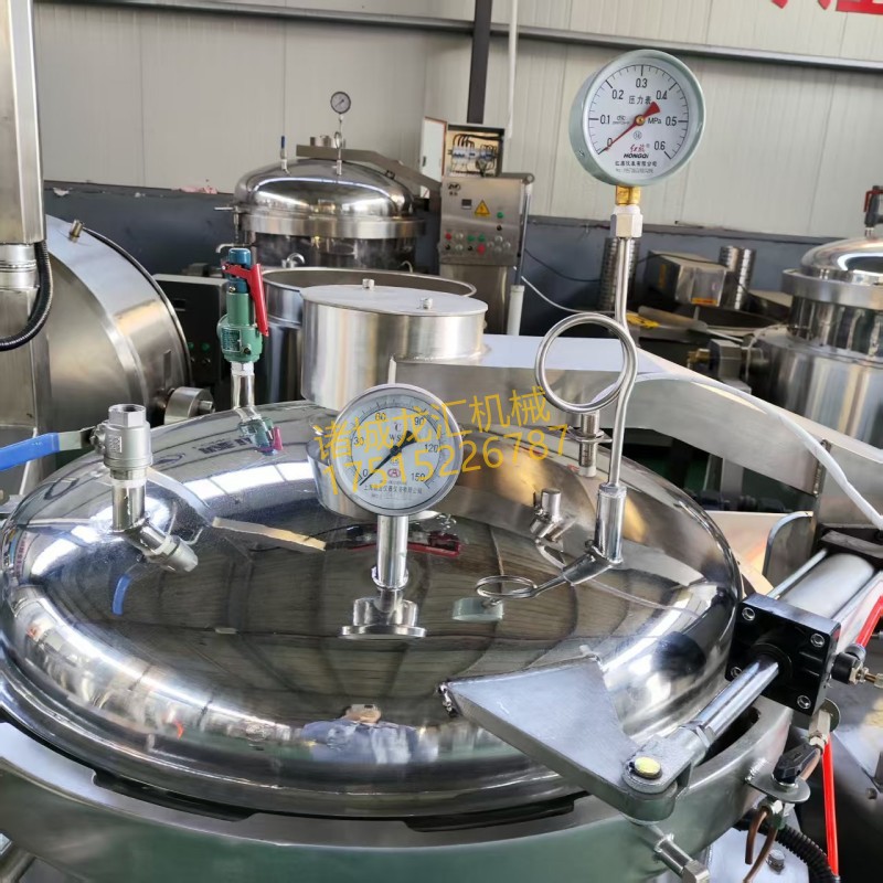 燃气全自动高压蒸煮锅