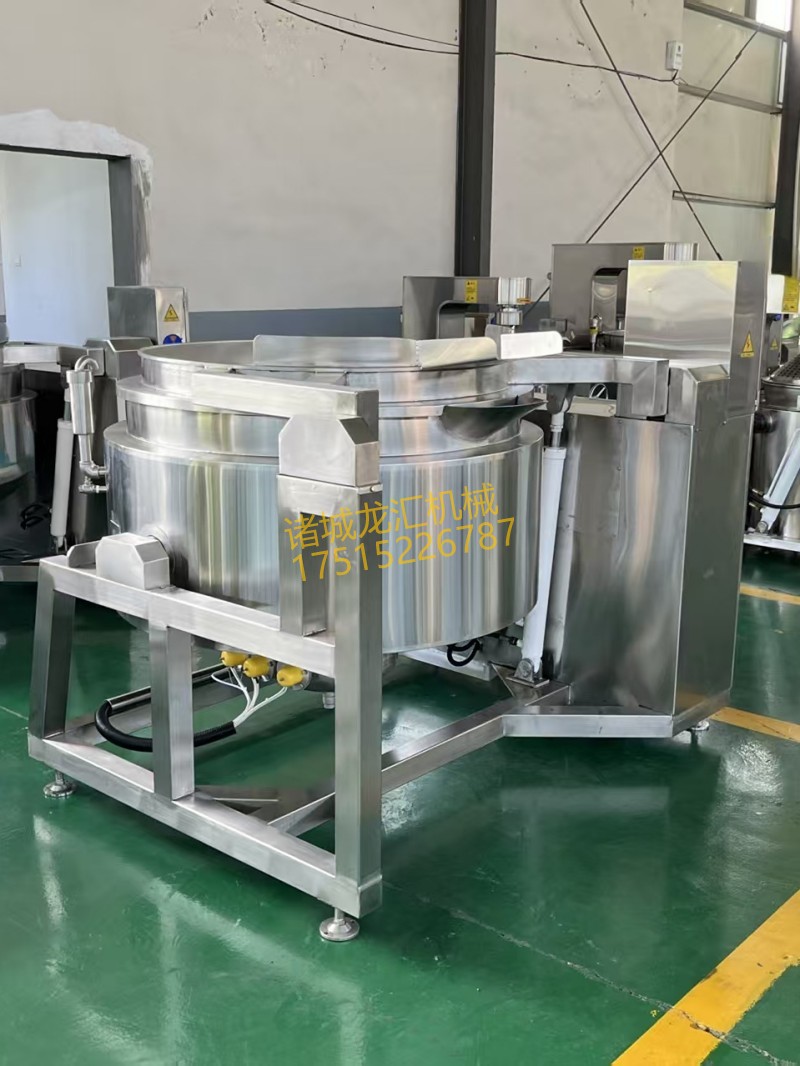 麻辣鸭头鸡爪卤煮设备 蔬菜漂烫 鸭货猪产品卤制翻筐设备
