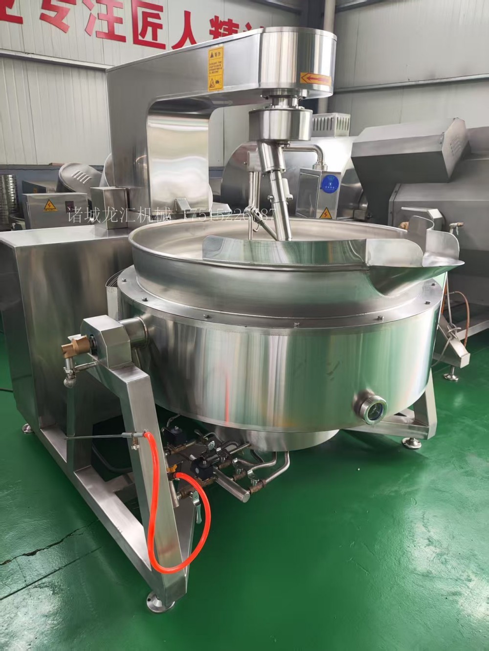 燃气半自动行星炒锅