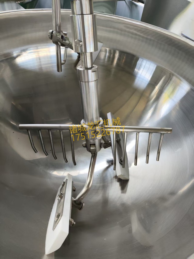 燃气轴传动低出料炒锅