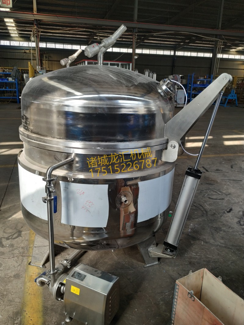 果脯蜜饯泡糖机  真空浓缩负压渗糖锅 话梅李子蜜饯锅 (1)