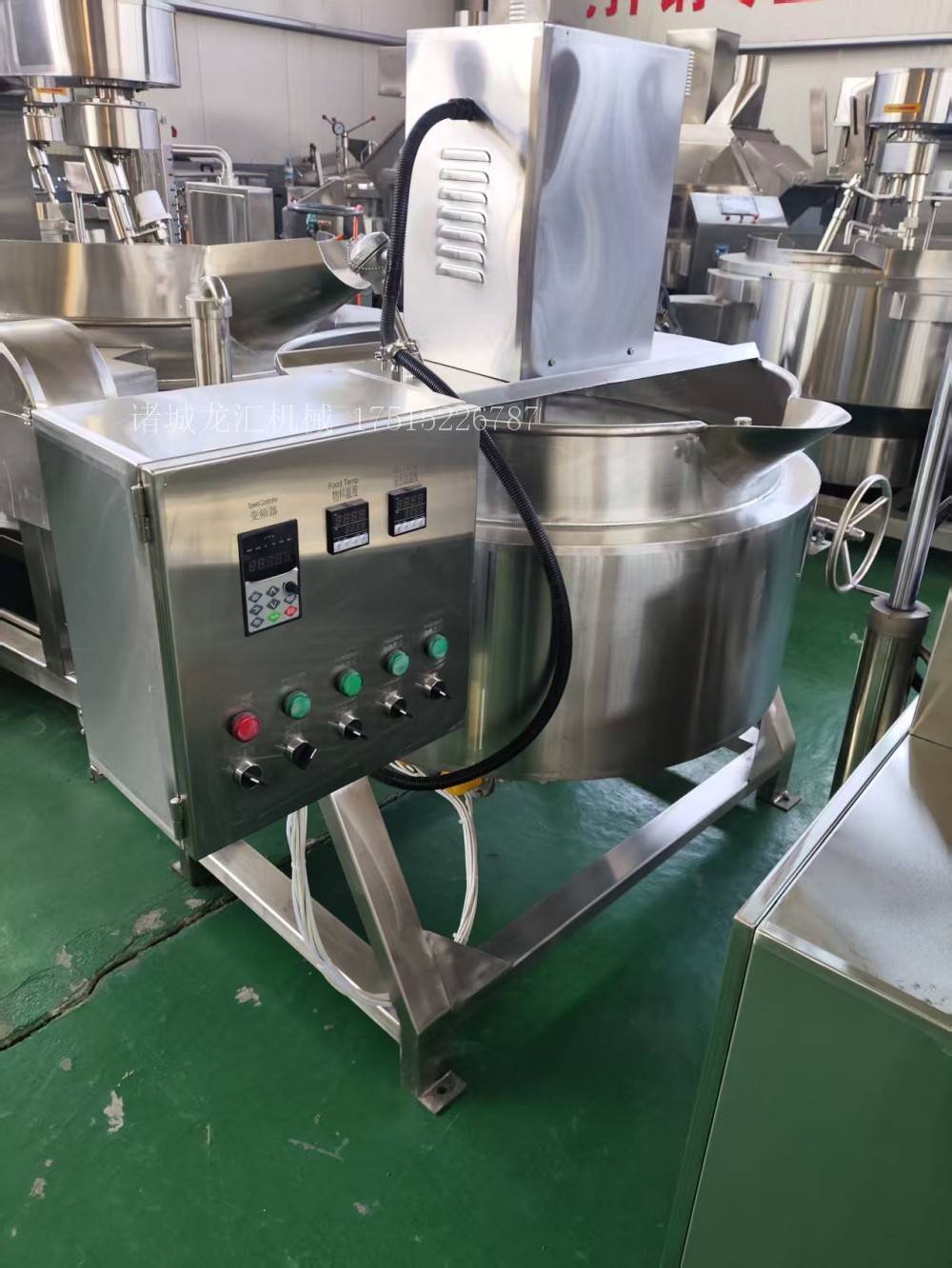 搅拌夹层锅 燃气漂烫锅 电加热熬粥锅 蒸汽熬糖水