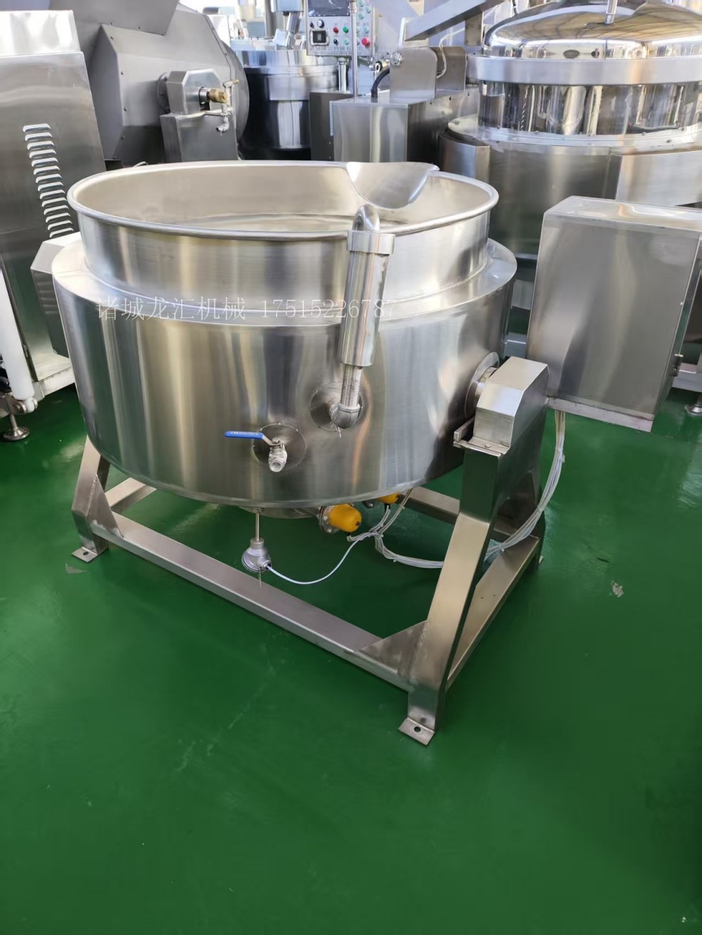 搅拌夹层锅 燃气漂烫锅 电加热熬粥锅 蒸汽熬糖水