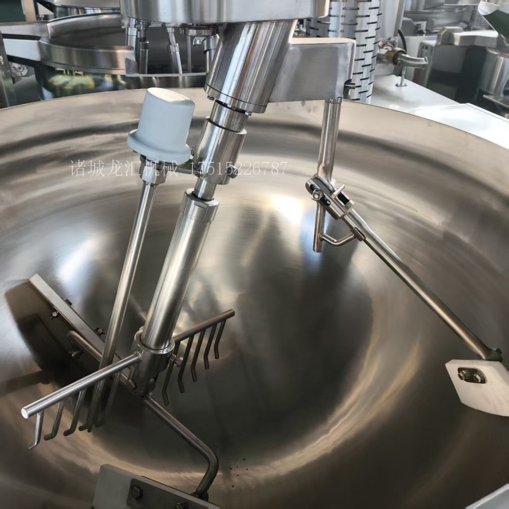 燃气导热油高位出料行星炒锅 (10)