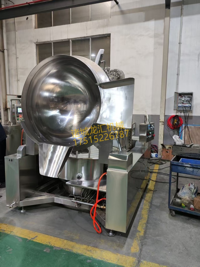 燃气高位出料行星炒锅