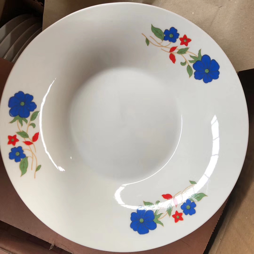 8" ceramic soup plate