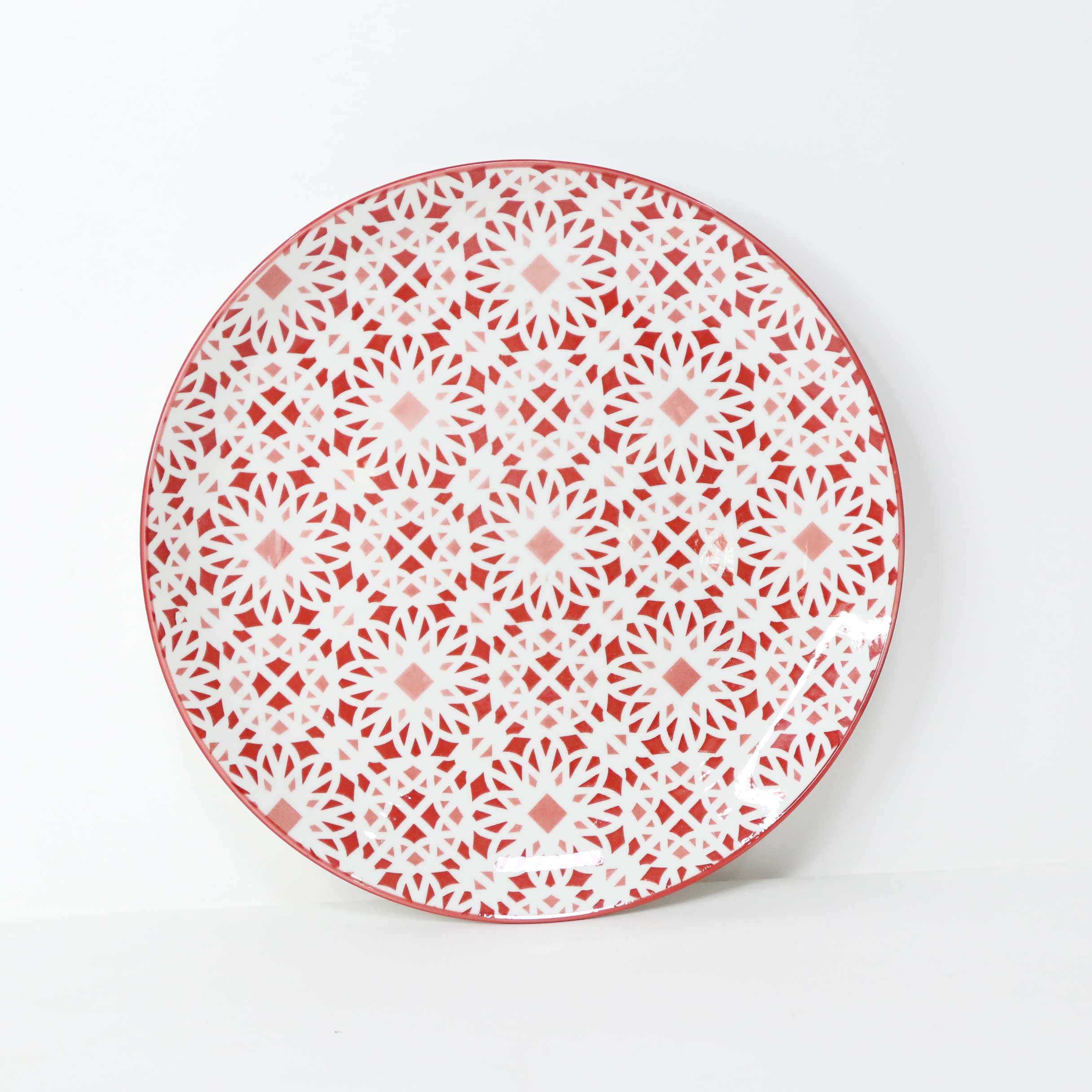 10.5/10/9/8/7.5/inch ceramic pad printing dinner plate