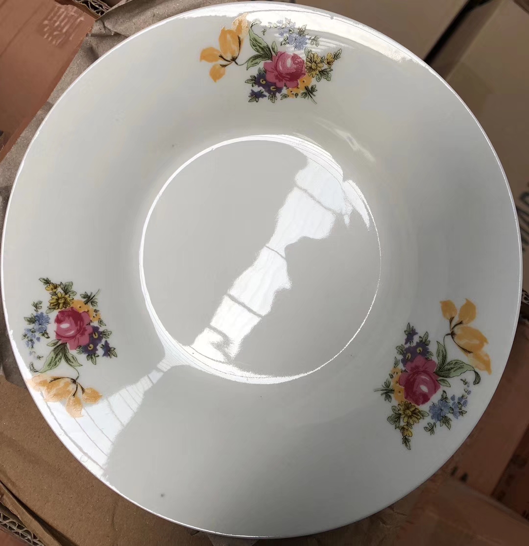 8" ceramic soup plate