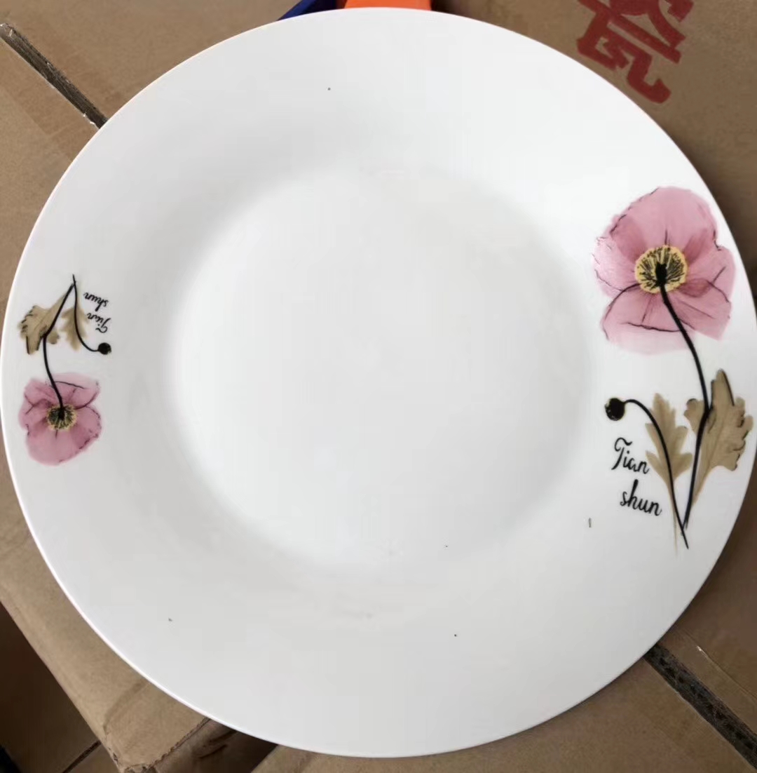 9" Home Heating Plate Ceramic Flat Plate