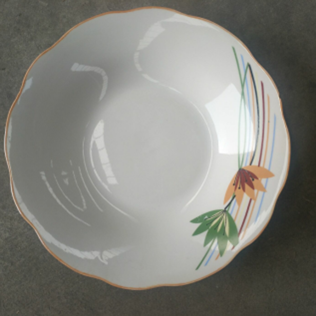8" ceramic soup plate