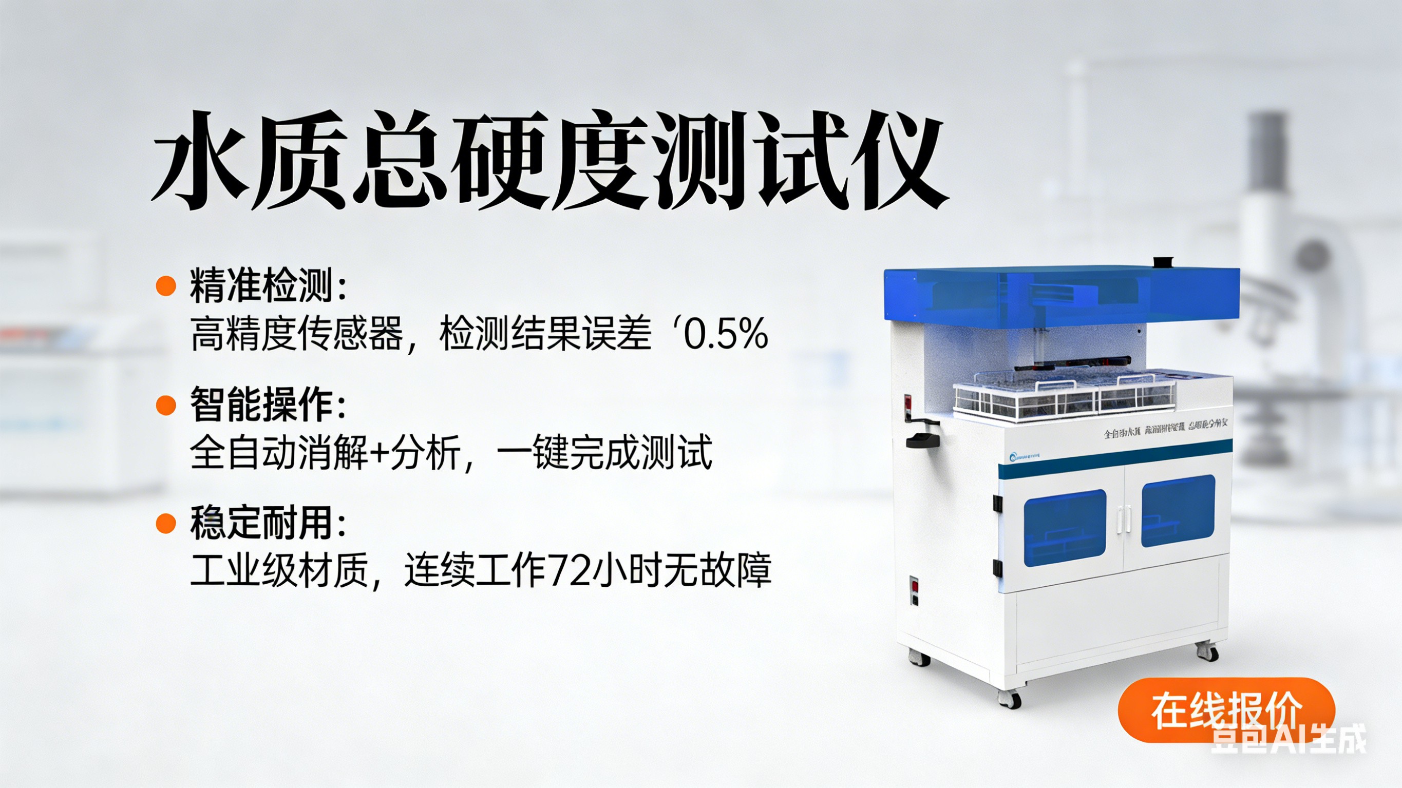罗丹尼LDN-8500水质总硬度测试仪在线报价