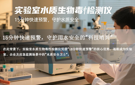 实验室水质生物毒性检测仪：15分钟快速预警，守护用水安全的"科技哨兵"