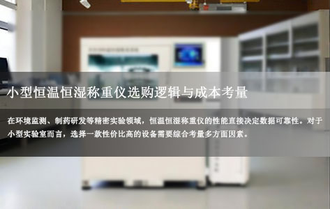 小型实验室恒温恒湿称重仪实验室要求刚需：看看罗丹尼如何帮助客户选购逻辑与成本考量平衡艺术！（附带推荐方案）