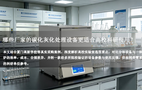 厦门高校科研实验室采购全智能碳化灰化一体炉，哪些厂家的样品前处理设备更适合高校科研使用？