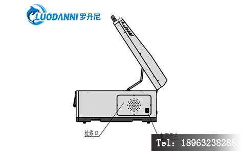 紫外臭氧清洗机工作原理示意图
