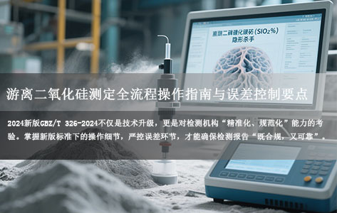 2025新版GBZ/T 326-2024：焦磷酸法游离二氧化硅测定全流程操作指南与误差控制要点